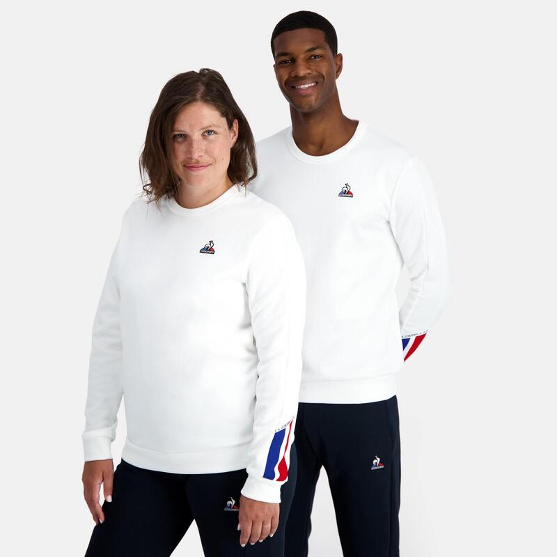 Driekleur sweatshirt Le Coq Sportif