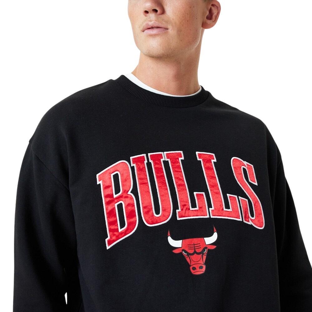 T-shirt Chicago Bulls NBA Apllique Crew 5/6