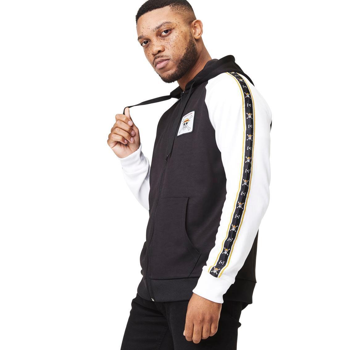Sweatshirt à capuche avec zip Capslab One Piece Skull 3/5