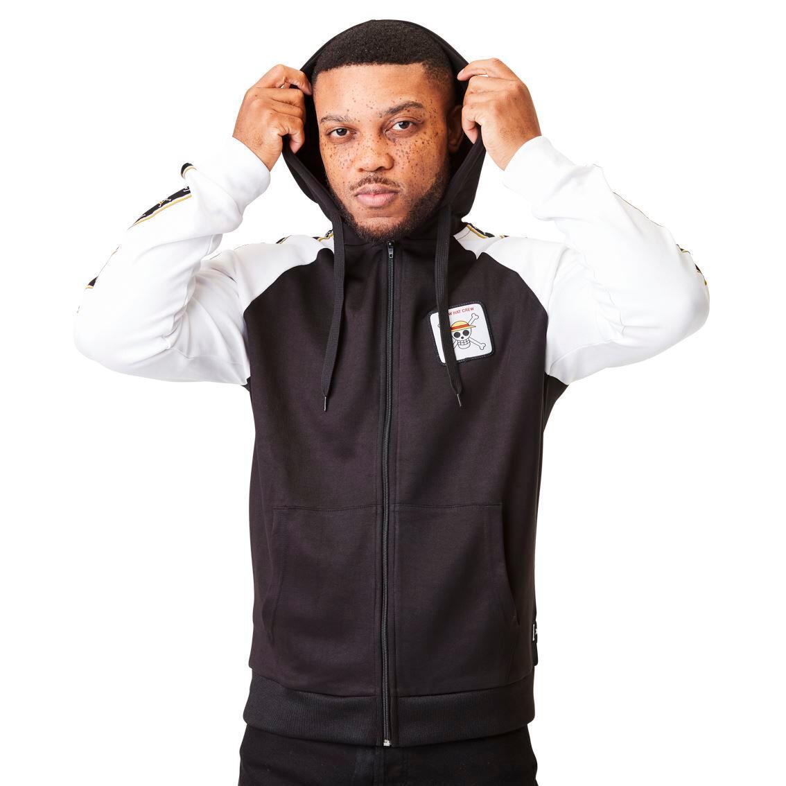 Sweatshirt à capuche avec zip Capslab One Piece Skull 1/5