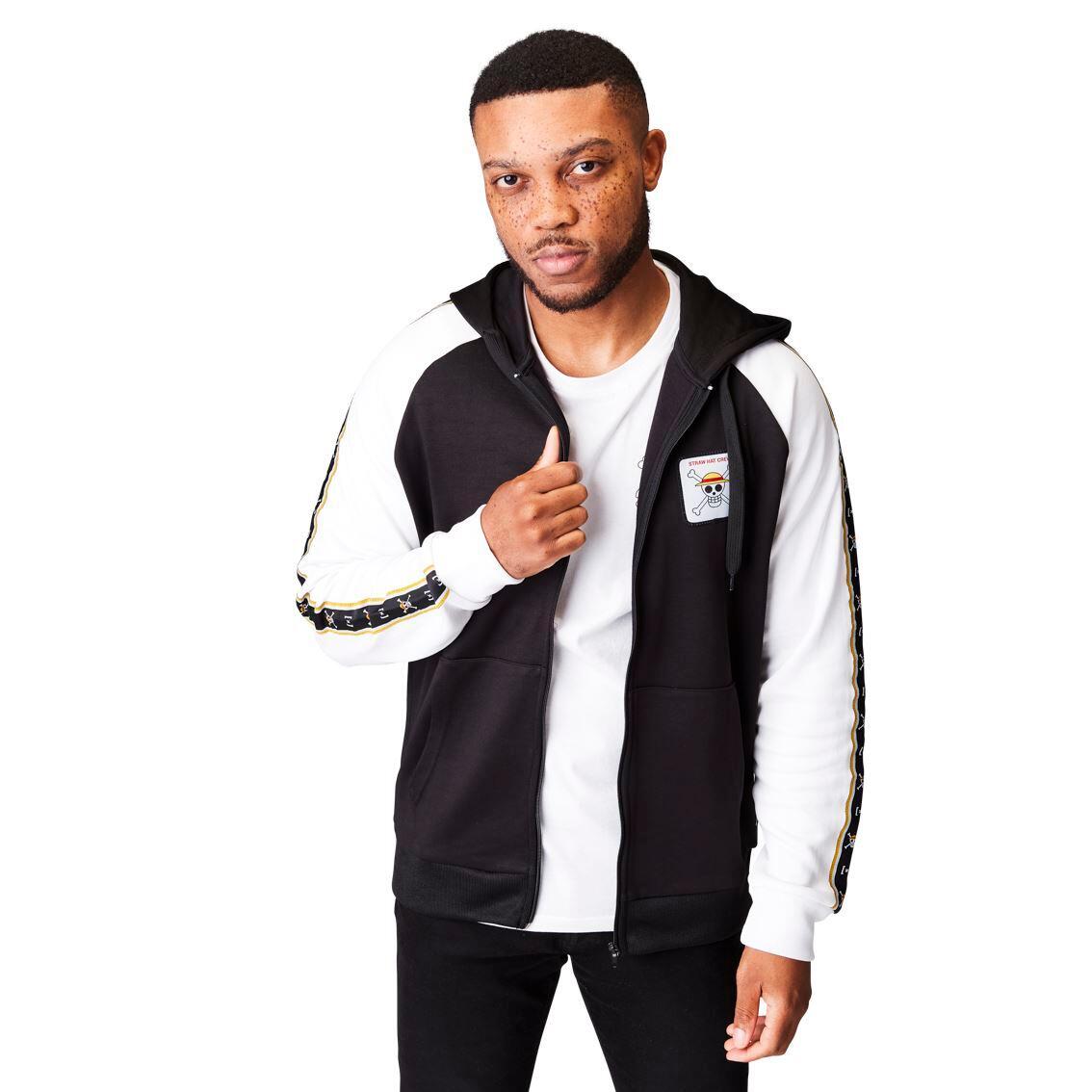 Sweatshirt à capuche avec zip Capslab One Piece Skull 2/5