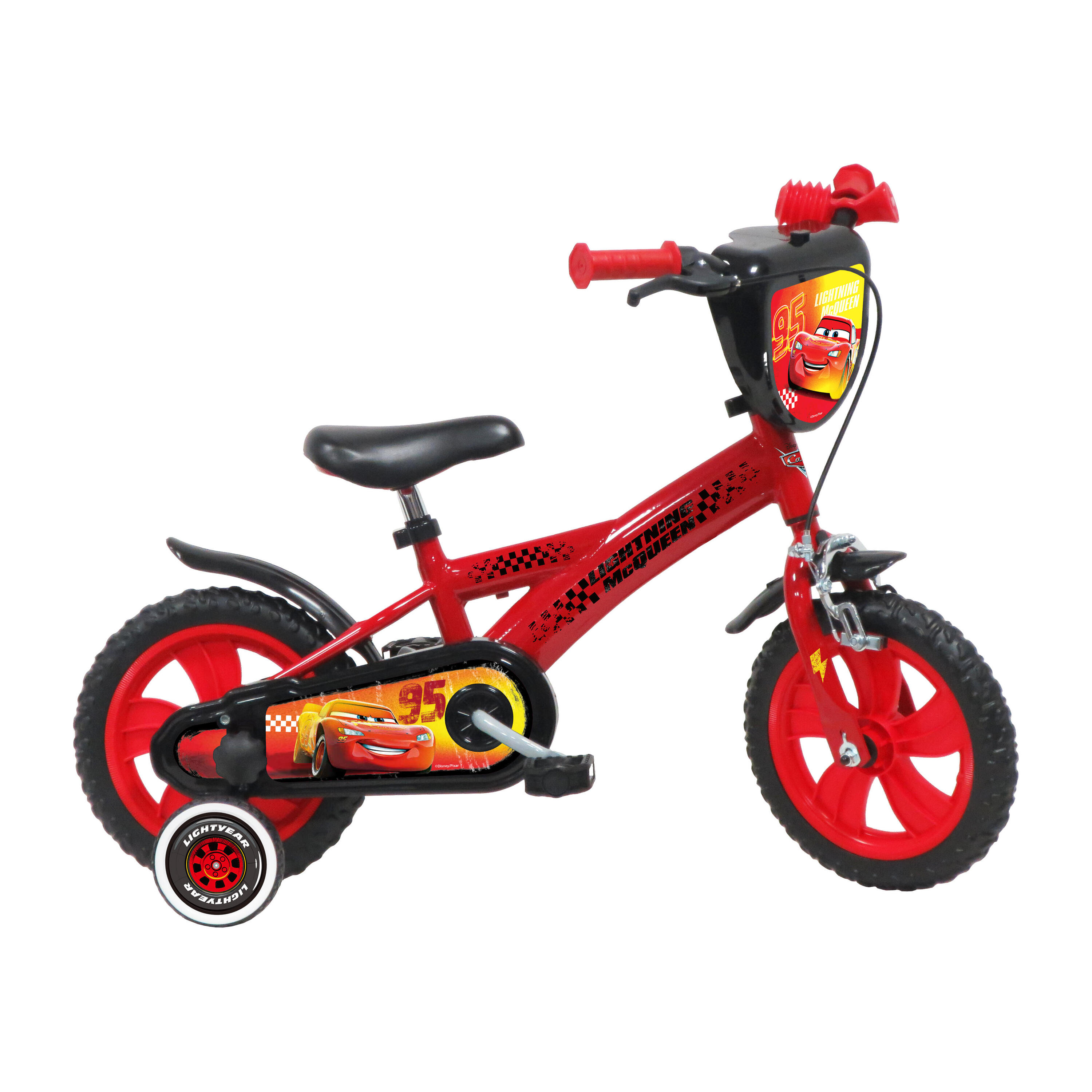 CARS Bicicleta de Menino 12 polegadas Cars 3 anos