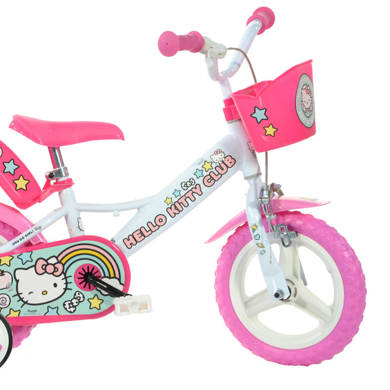 Bicicleta de Menina 12 polegadas Hello Kitty 3-5 anos