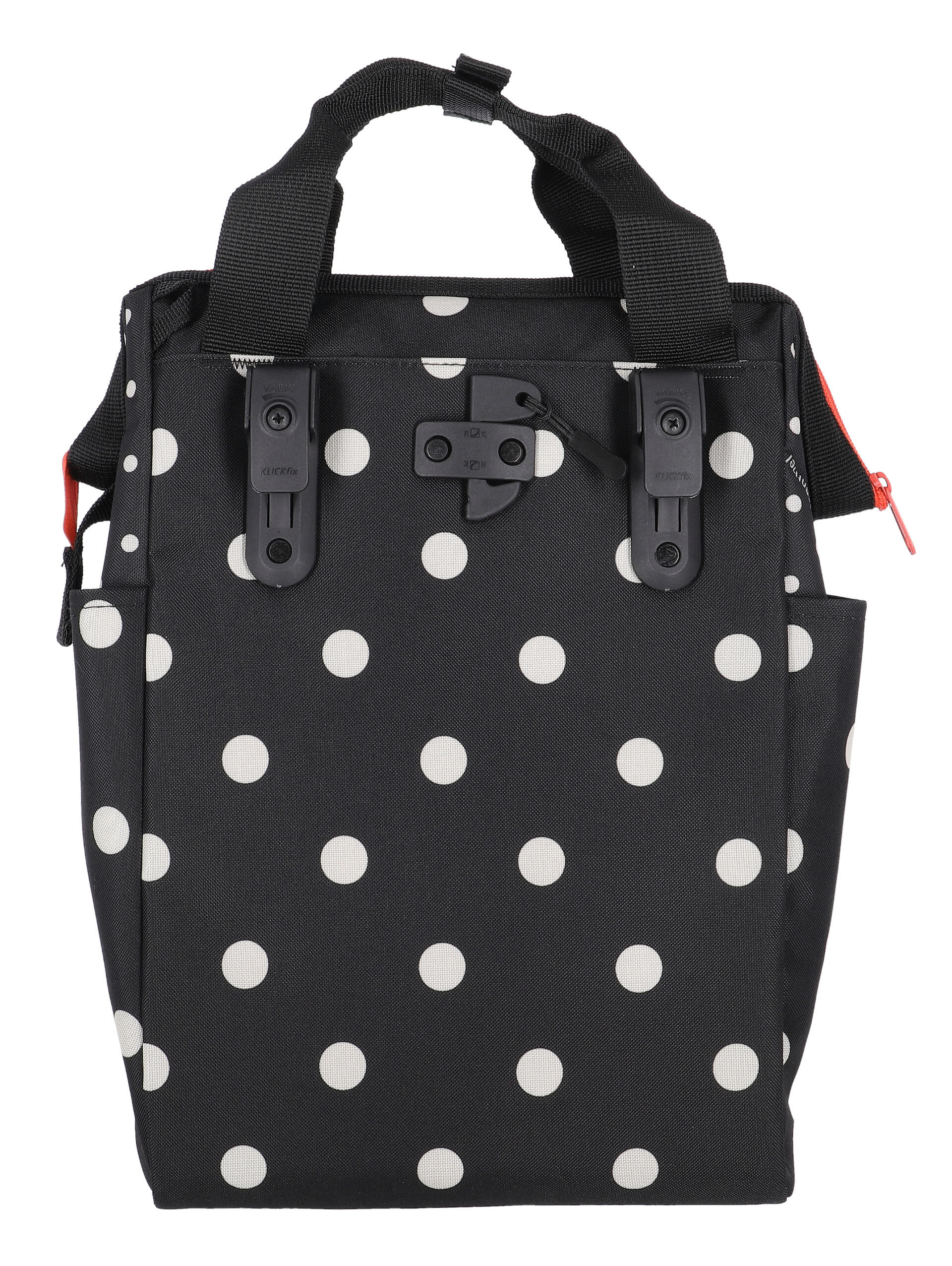 KLICKFIX Bagagedraagtas ROOMY GT, gemengde stippen 3/5