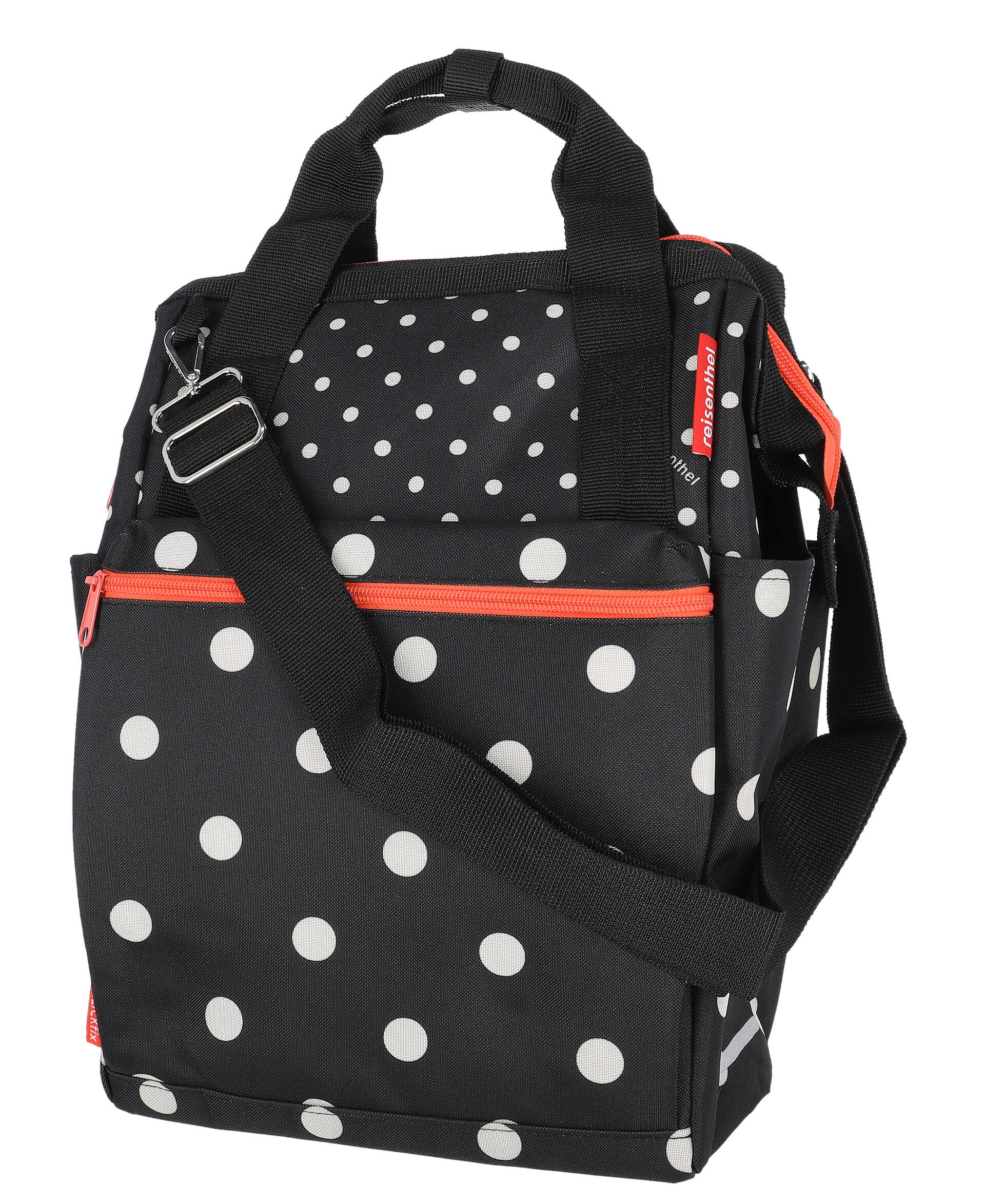 KLICKFIX Bagagedraagtas ROOMY GT, gemengde stippen 5/5