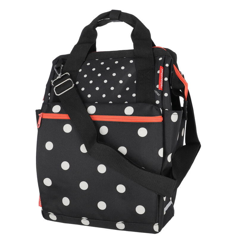 KLICKFIX Porte-bagages ROOMY GT, pois mélangés