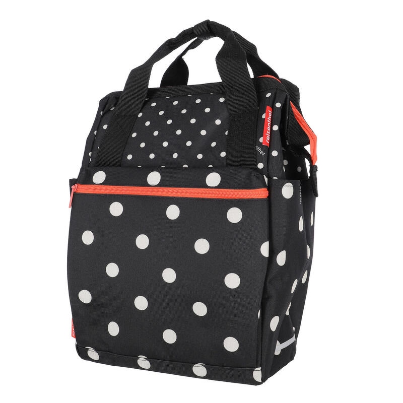 KLICKFIX Gepäckträgertasche ROOMY GT, mixed dots