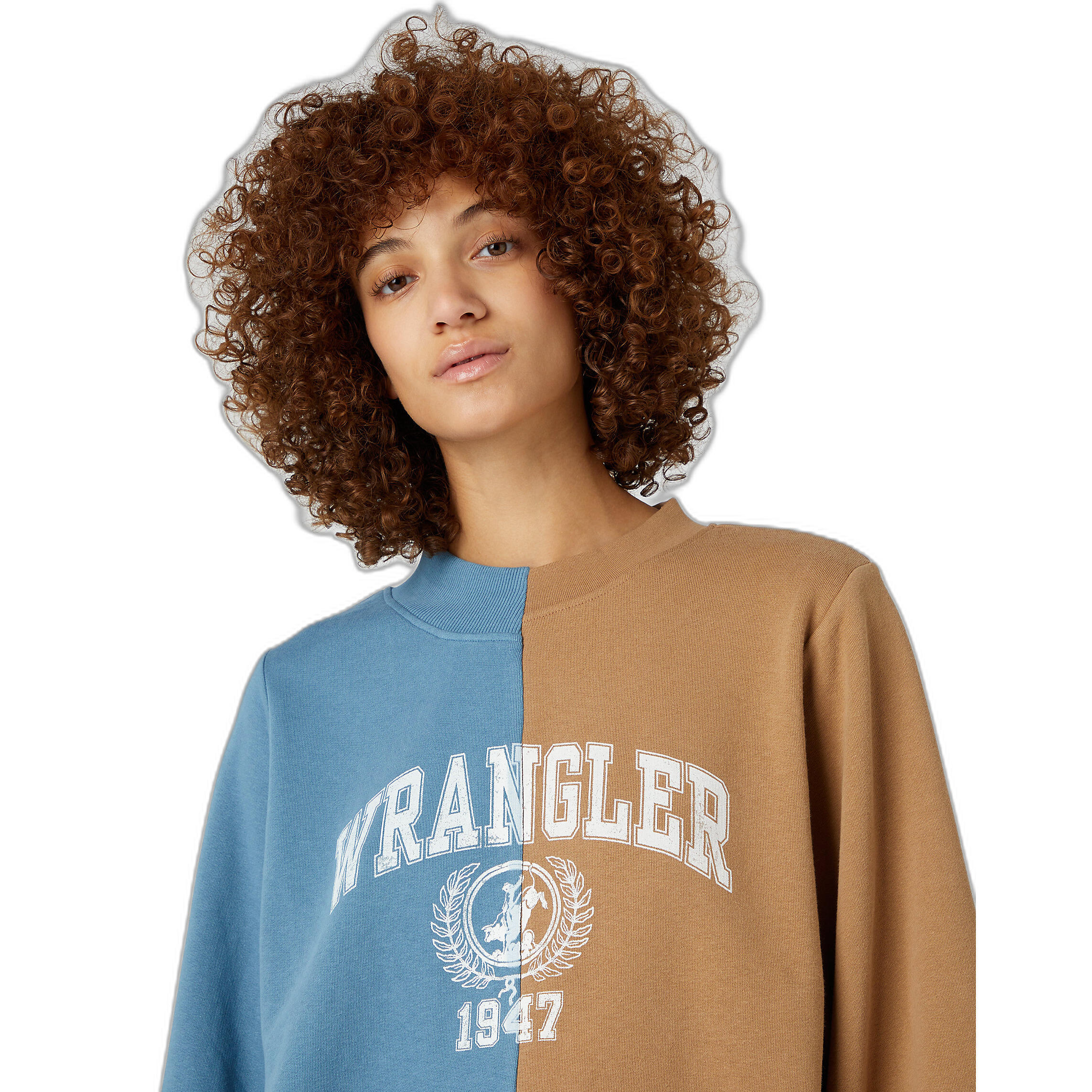 Sweatshirt col rond femme Wrangler 2Way 4/5