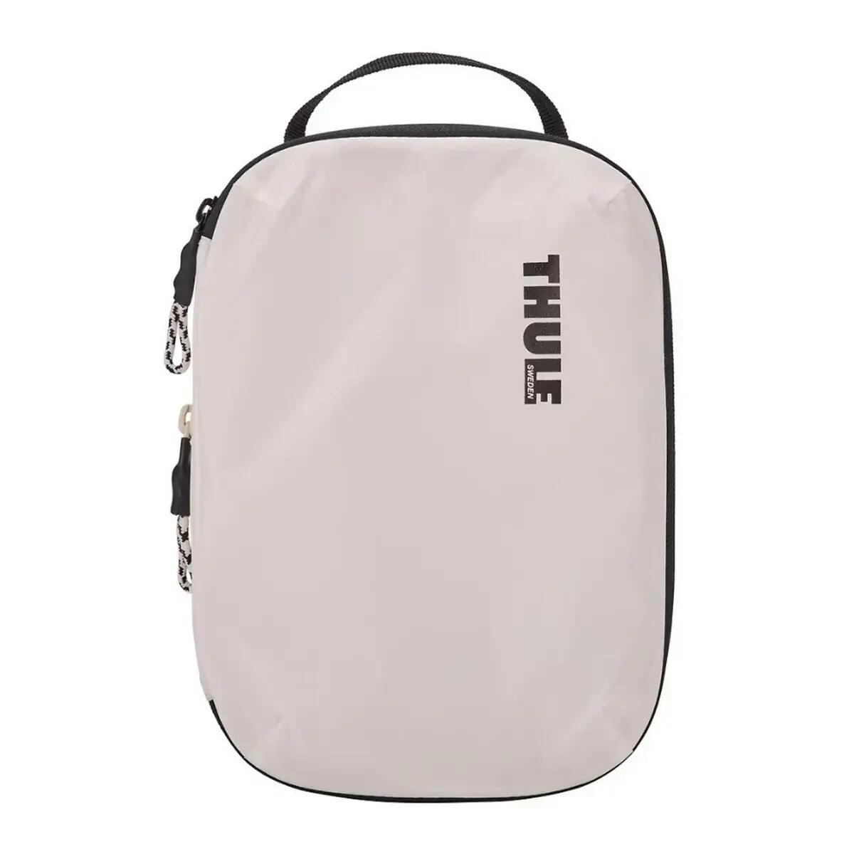 Saculet de depozitare, Thule, Compression Packing Cube, mic, alb 2/7
