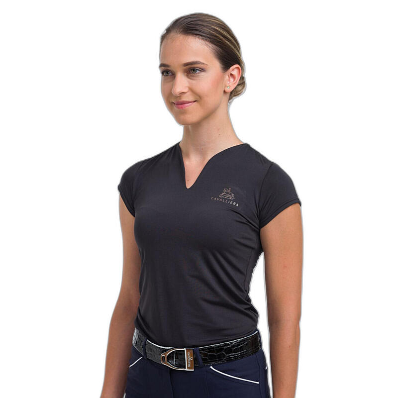 High Performance Riding T-Shirt Frau Cavalliera Rose Gold