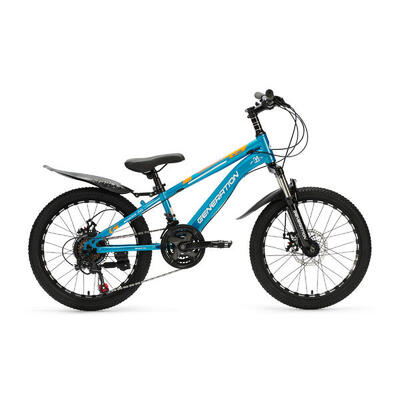 Generation M-760 Mountainbike 20 Zoll - Hellblau - mit Schutzblechen