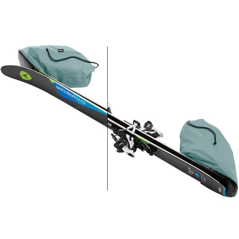 Geanta schi Thule RoundTrip Double Ski Roller 175cm Dark Slate (model 2020)