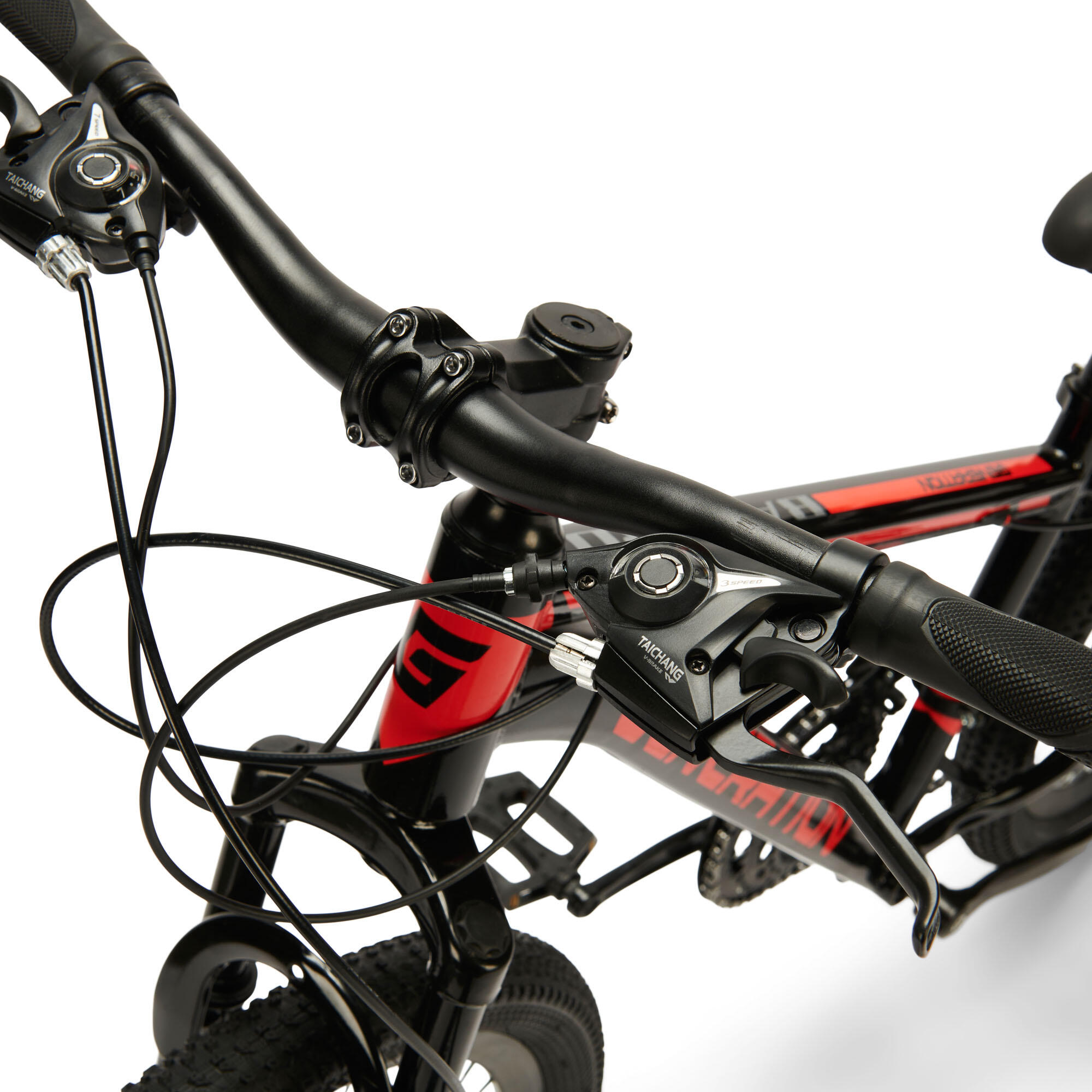 Generation Baturo mountainbike 24 inch - Rood - Spatborden 3/4