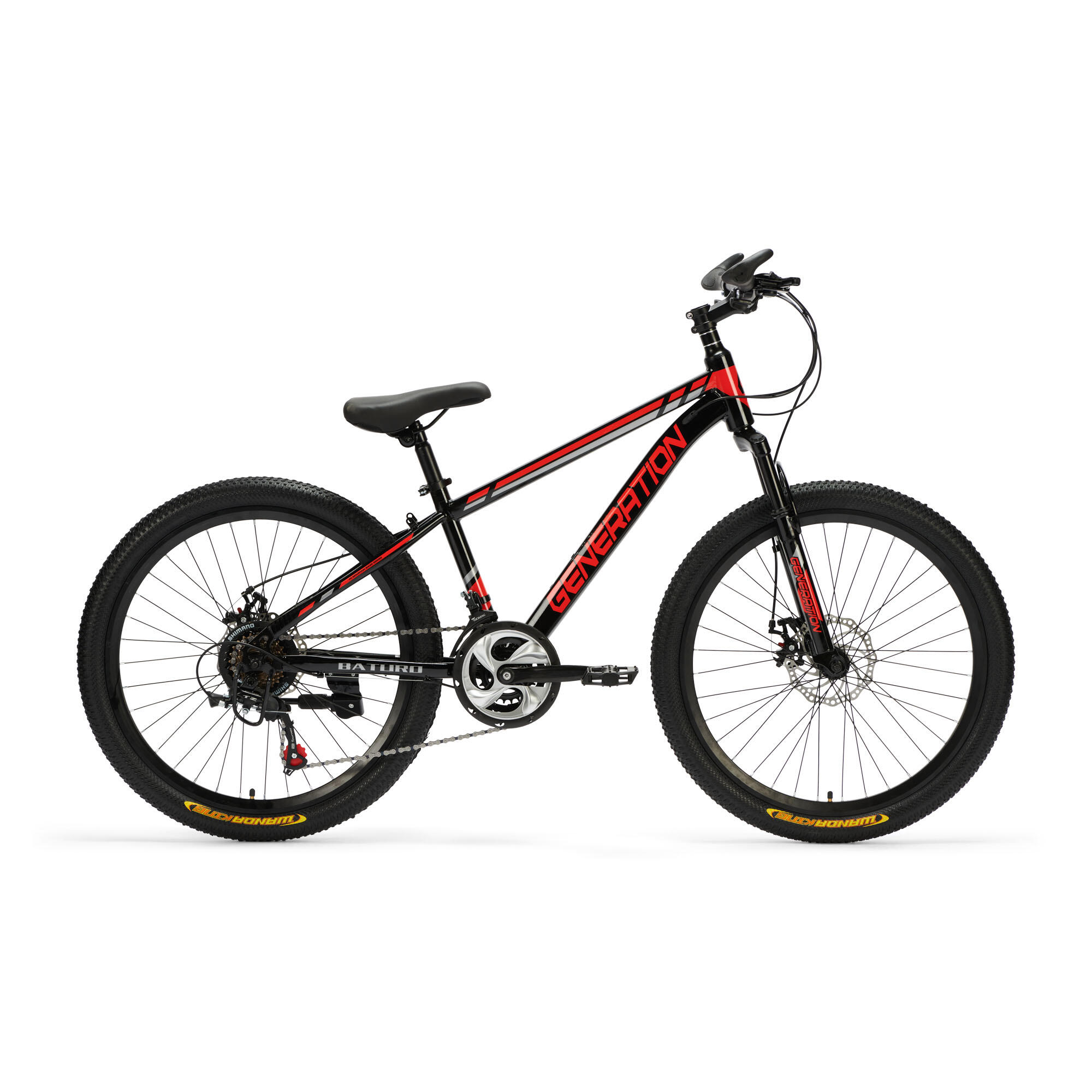 GENERATION Generation Baturo 24 Zoll Mountainbike – Rot