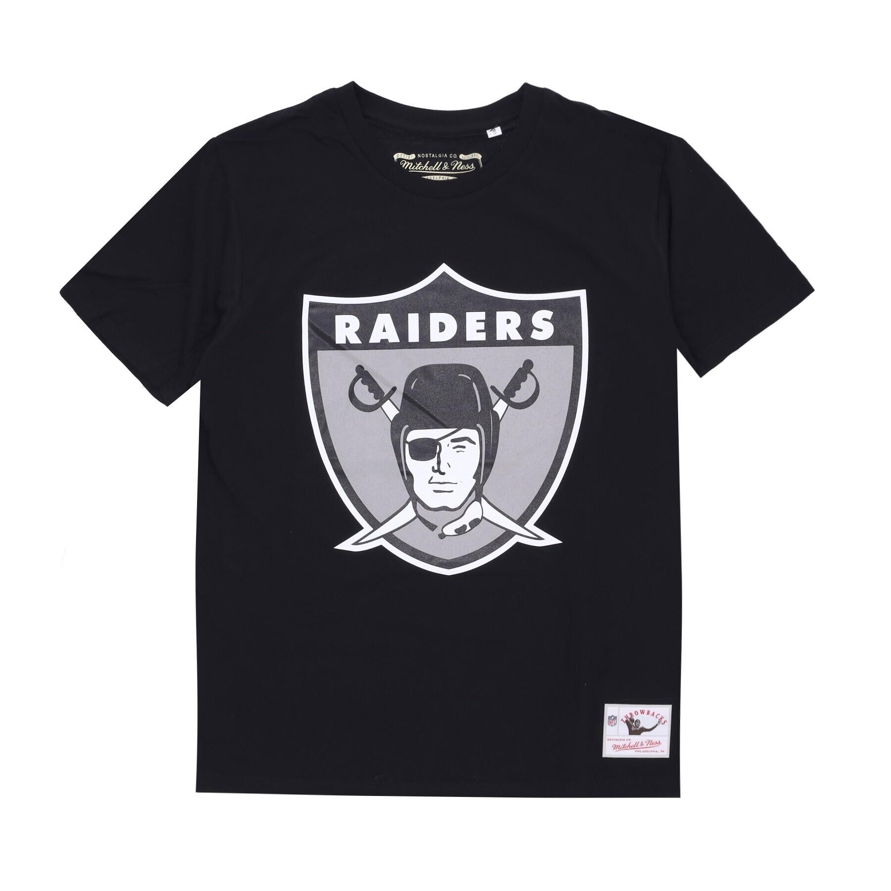 MITCHELL & NESS Maglietta Raiders NFL Logo