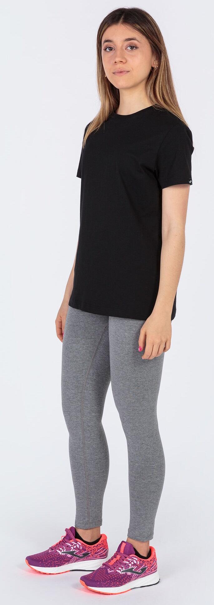 Maillot Manches Courtes Fitness Femme Joma Desert Noir 6/6