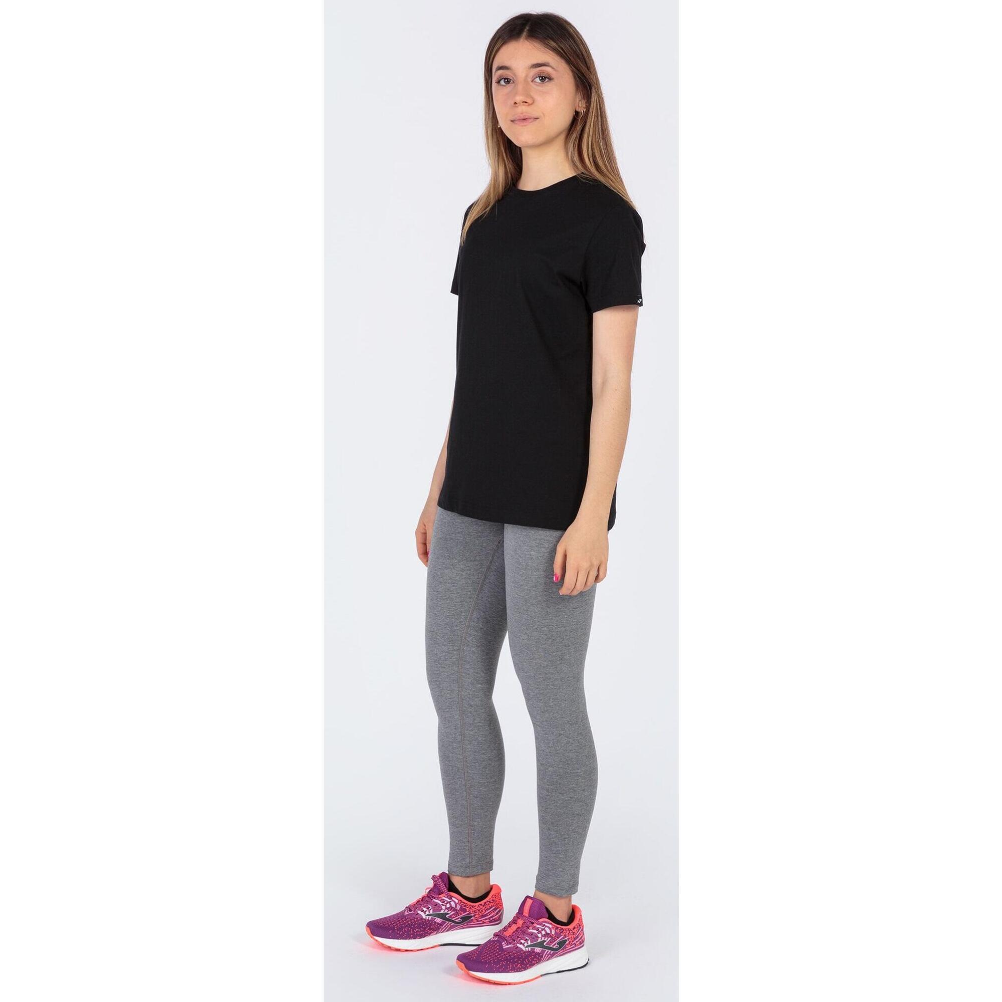 Camiseta Manga Corta Fitness Mujer Joma Desert Negro