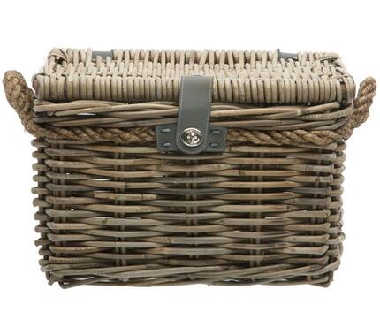 Panier vélo Melbourne Medium pour porte-bagages avant, Grey
