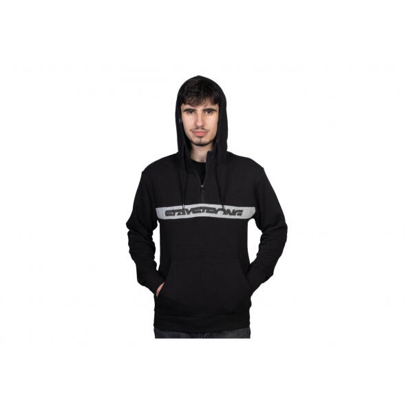 STAY STRONG Střižená mikina s kapucí Stay Strong Stripe