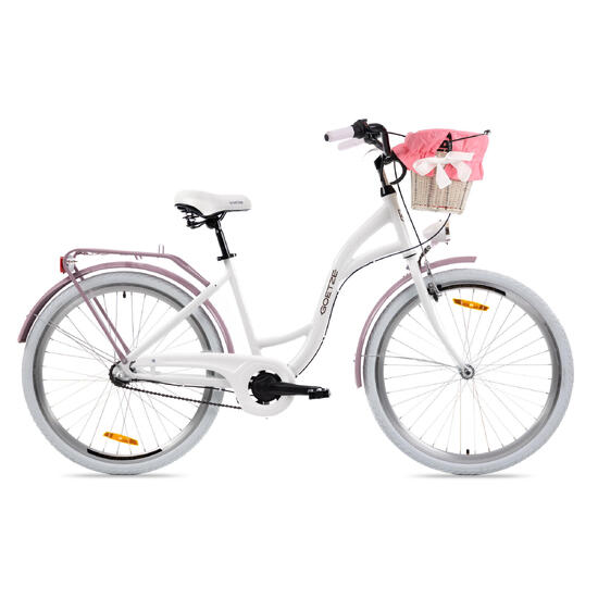 Rower miejski damski GOETZE Style 26" Alu 3B kosz