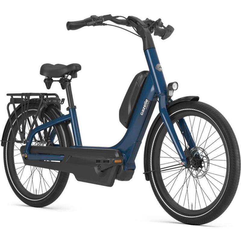 Vélo électrique - EASYFLOW HMS Mallard blue T7 - 400 WH