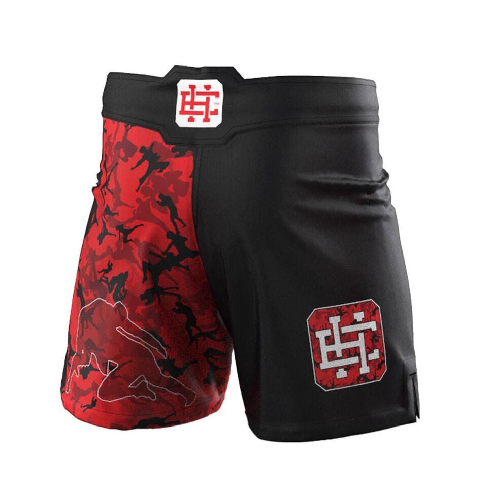 Spodenki Sportowe Męskie na trening i siłownię EXTREME HOBBY RED WARRIOR