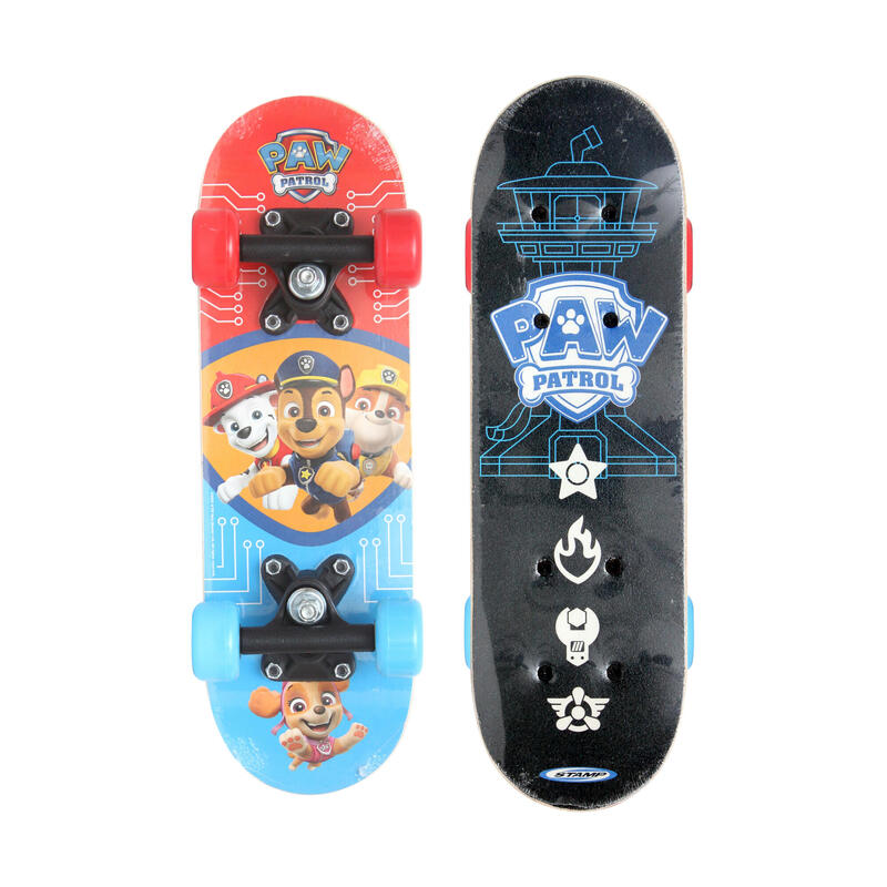 Nickelodeon Skateboard 43 x 13 cm Zwart/Rood/Blauw