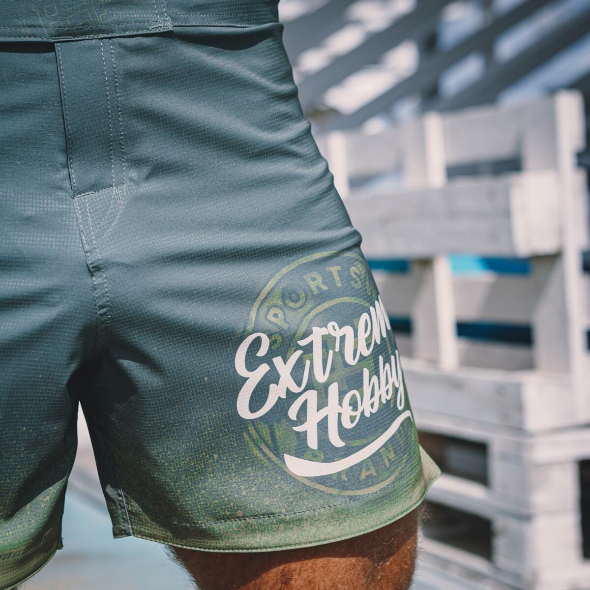 Shorts de sport pour hommes – entraînement et salle EXTREME HOBBY BADGE 6/7