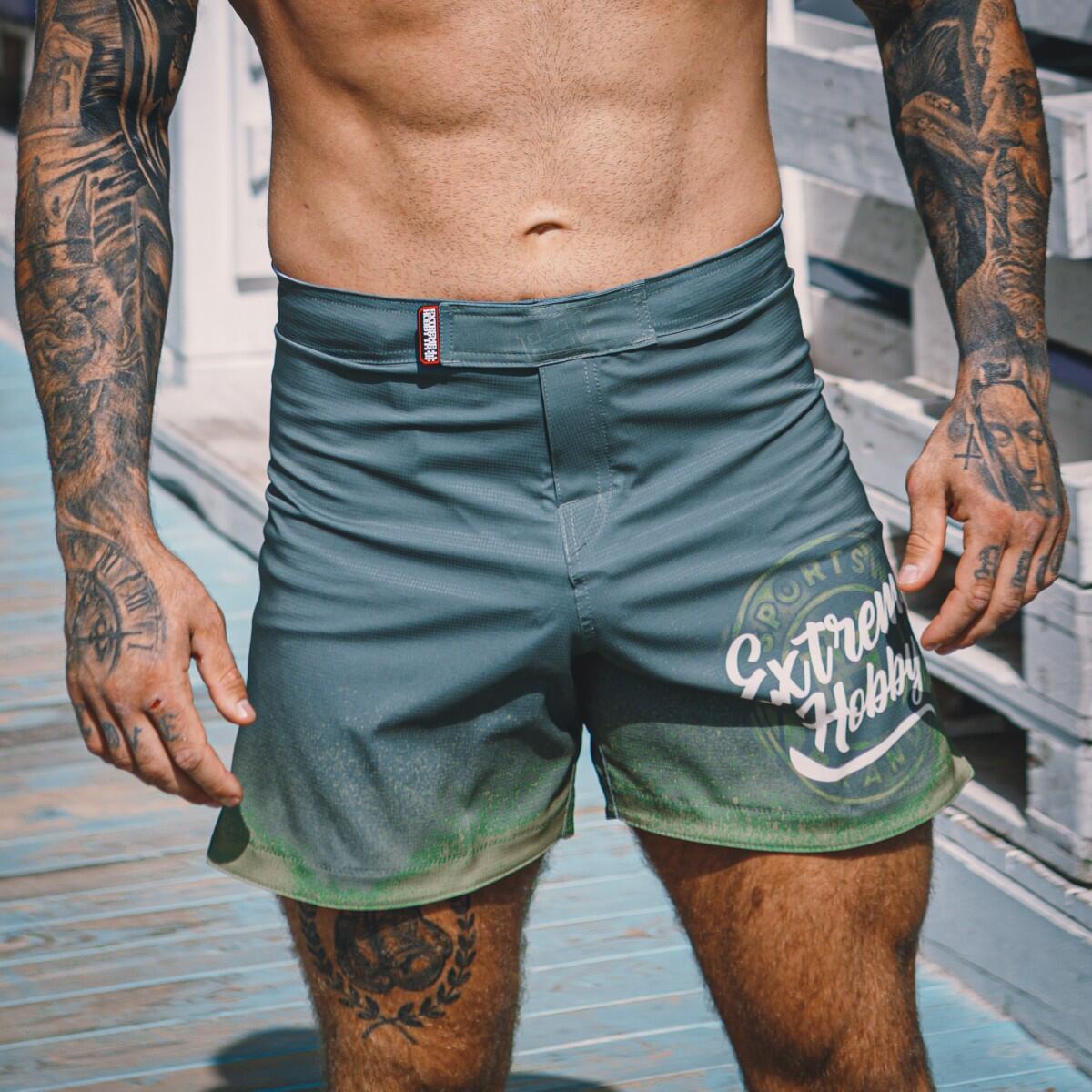 Shorts de sport pour hommes – entraînement et salle EXTREME HOBBY BADGE 5/7
