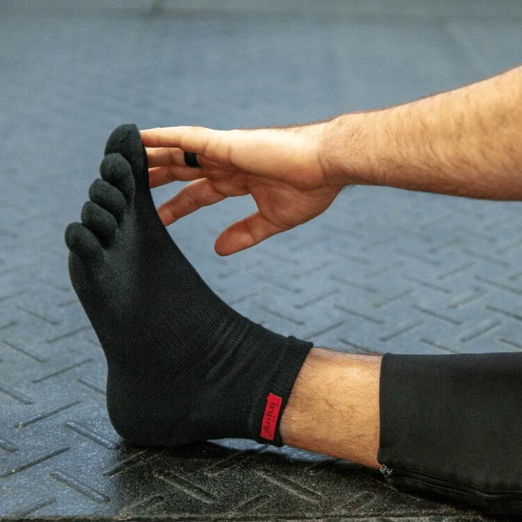 Chaussette a doigt decathlon sale