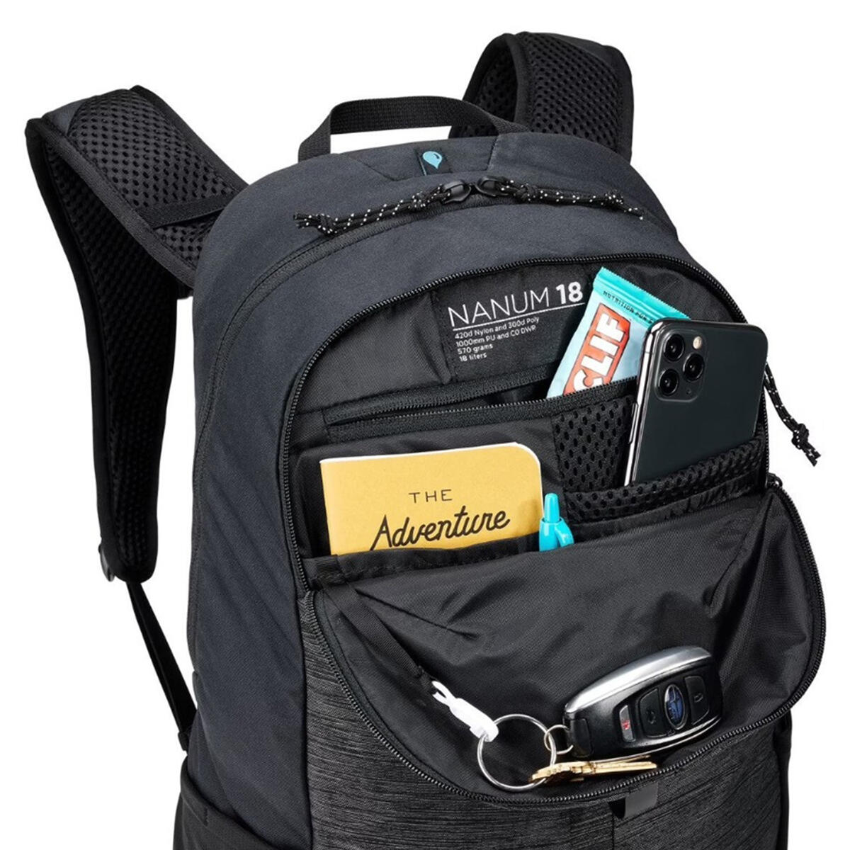 Plecak turystyczny Thule Nanum 18L - black 5/7