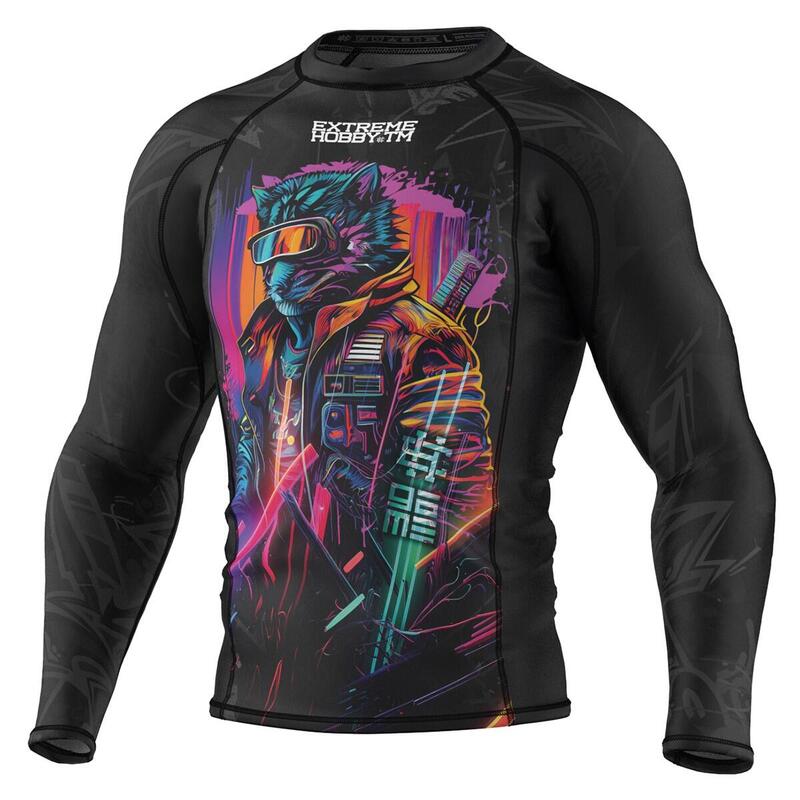 Rashguard Męski Extreme Hobby CYBER ANIMALS