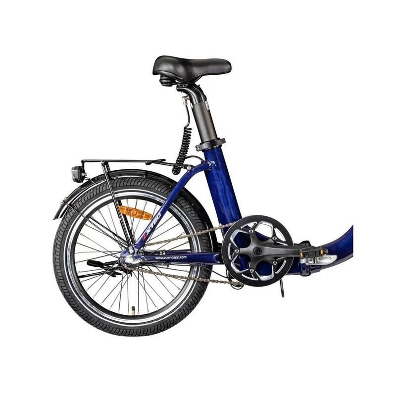 Rower elektryczny Zundapp niebieski rama 15 cali