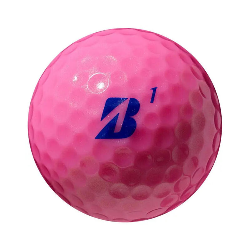 Packung mit 12 Golfbällen Bridgestone Lady Precept Rosa