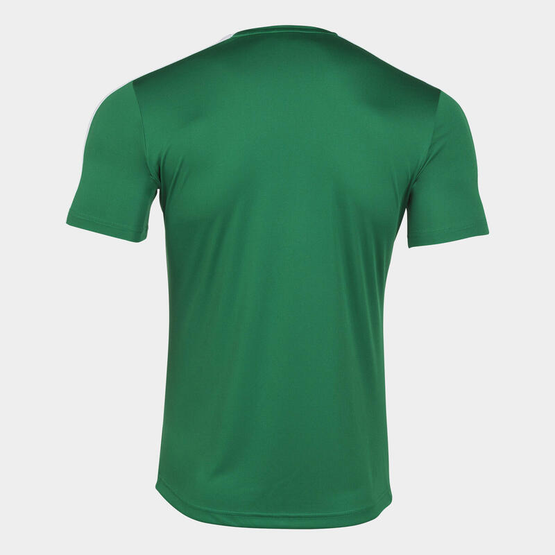 Camiseta Manga Corta Fútbol Hombre Joma Academy III Verde