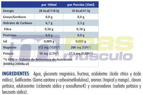Gel Magnesium Plus - 35ml Tropical Victory Endurance 4/4