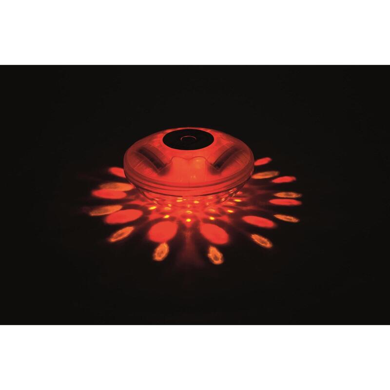 Bestway LED-lamp voor zwembad drijvend 14 cm transparant