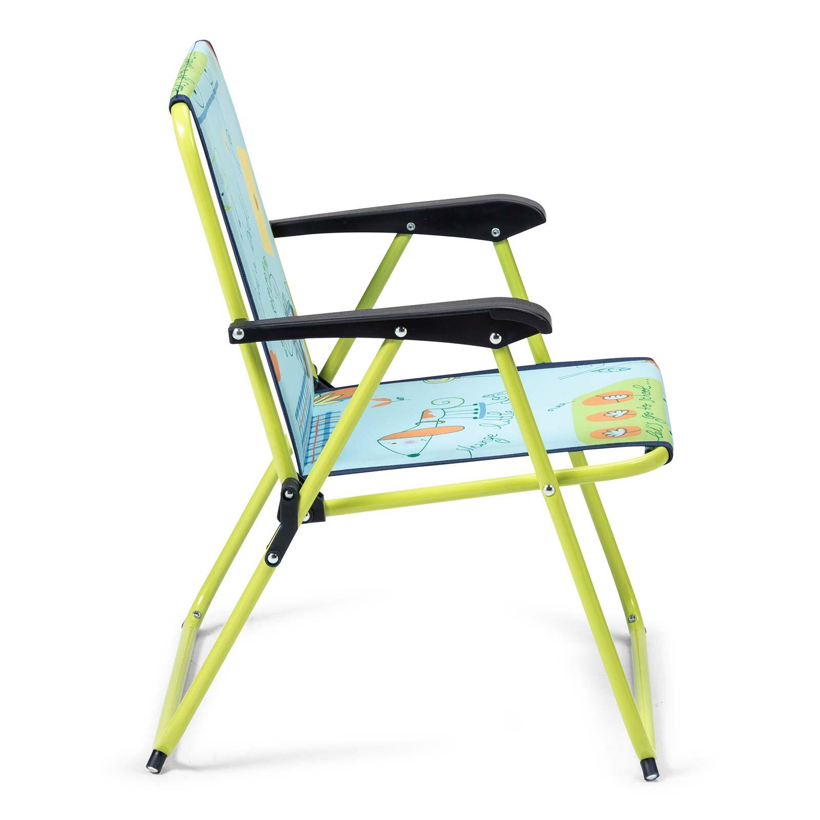 Silla Plegable Infantil Solenny para Jardín o Playa Solenny Acolchada 42x40x52 c 3/5