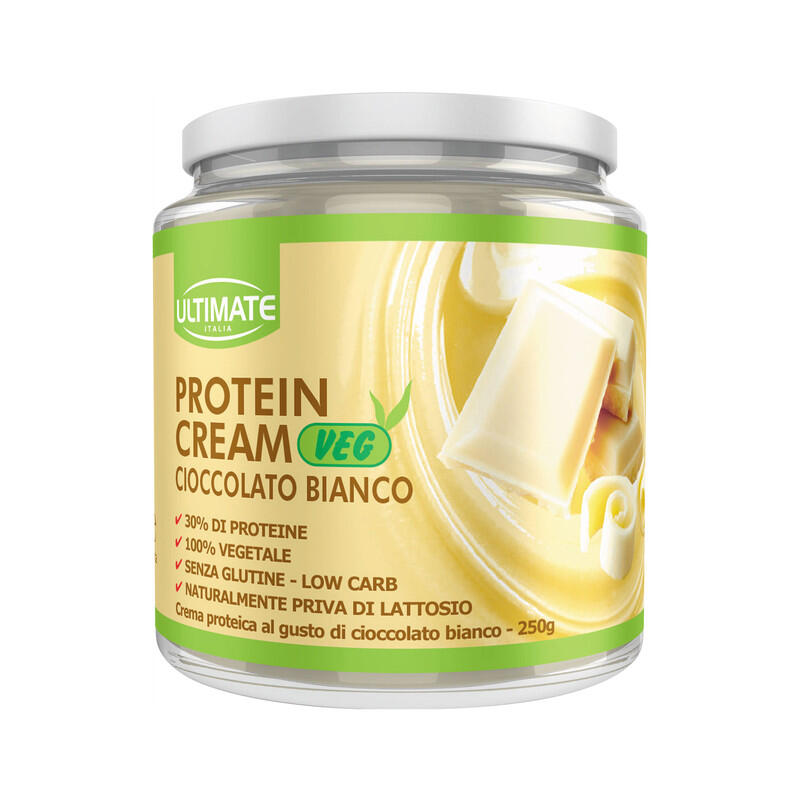 Alimento - PROTEIN CREAM VEG CIOCCOLATO BIANCO - 250g