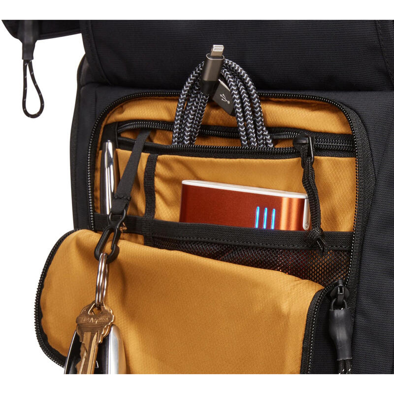 Rucsac urban cu compartiment laptop, Thule, Paramount, 24L, Negru