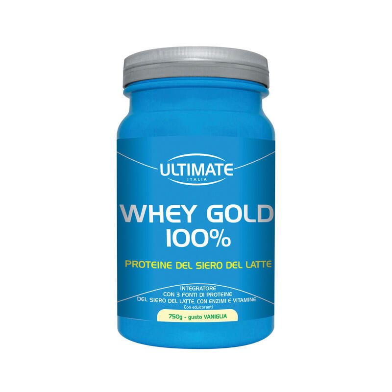 Integratore alimentare - WHEY GOLD 100% VANIGLIA - 750g