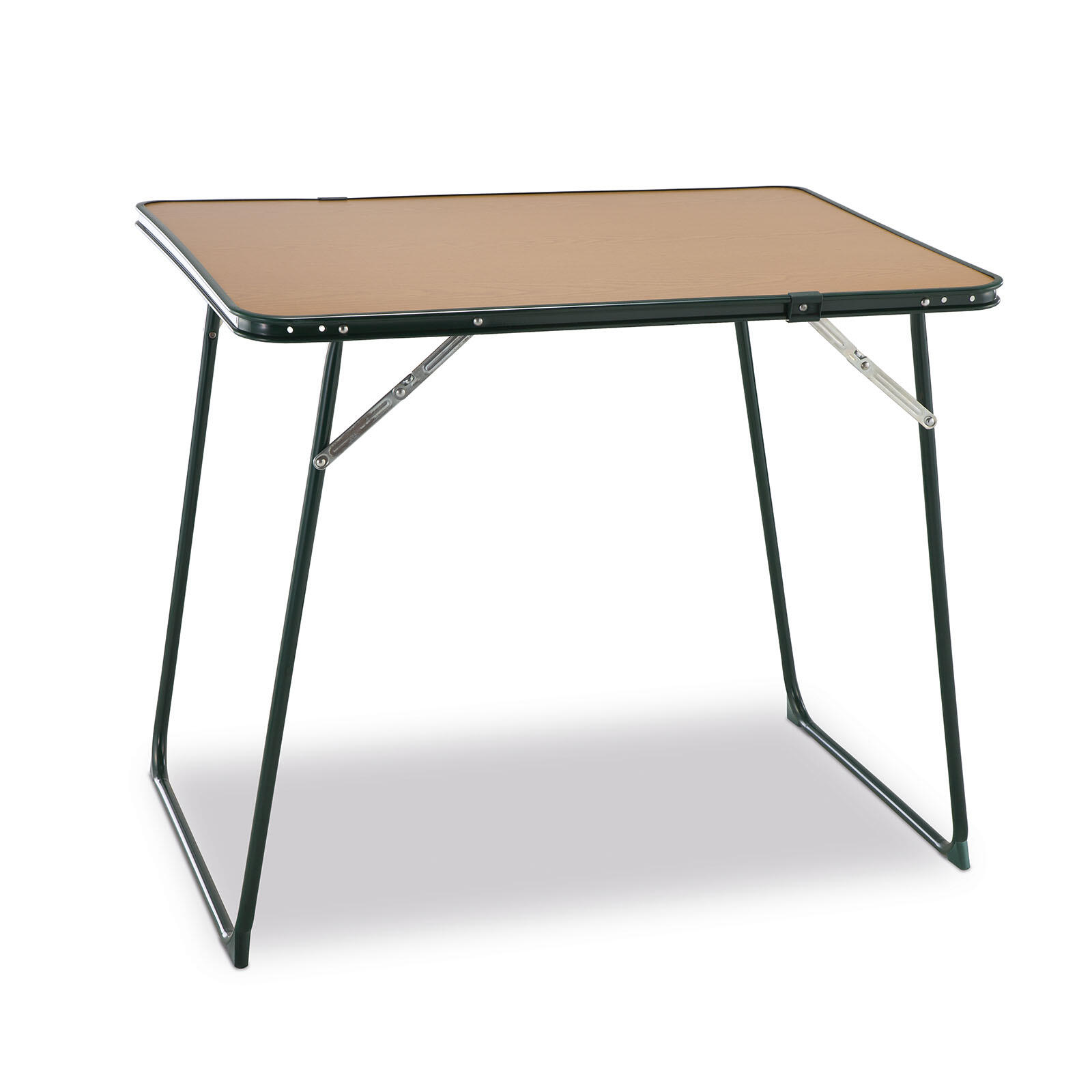 Mesa de campismo Multiuso Solenny Durolac Board Wood 80x60cm Verde 2-4 pessoas