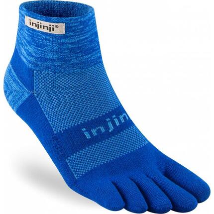 Chaussettes à orteils de running Trail Midweight Mini-Crew Coolmax unisexe