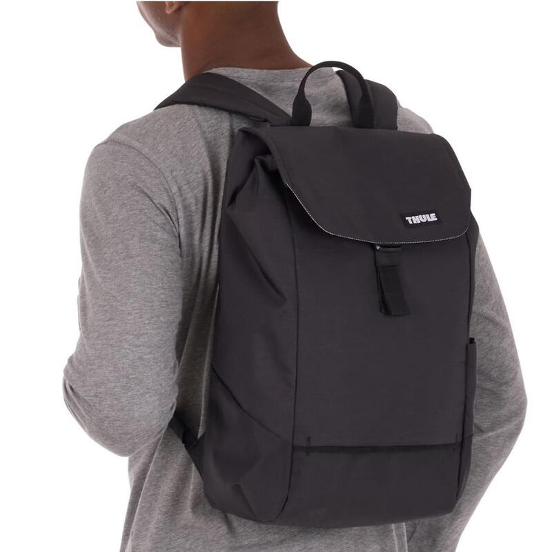 Rucsac urban cu compartiment laptop, Thule, Lithos,16L, Black