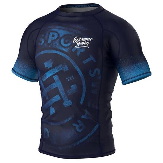 Rashguard homme à manches courtes pour le MMA BADGE
