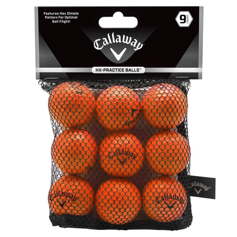 CALLAWAY Balles De Golf  Soft Flight   en salle Orange