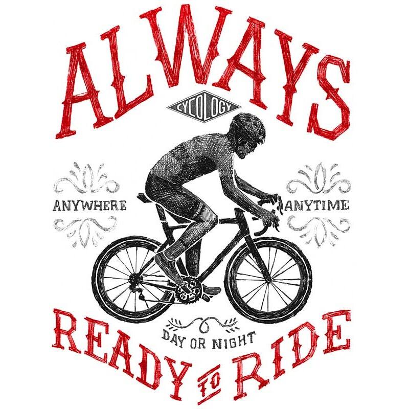 Camiseta Cycology Always Ready to Ride