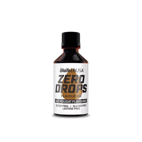 Zero Drops Flavoring - 50ml Biotech USA Nougat