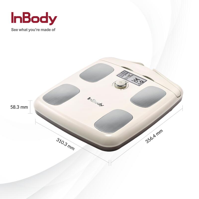 InBody Dial H20B | Smarte Waage | Körperzusammensetzung | Bluetooth & App