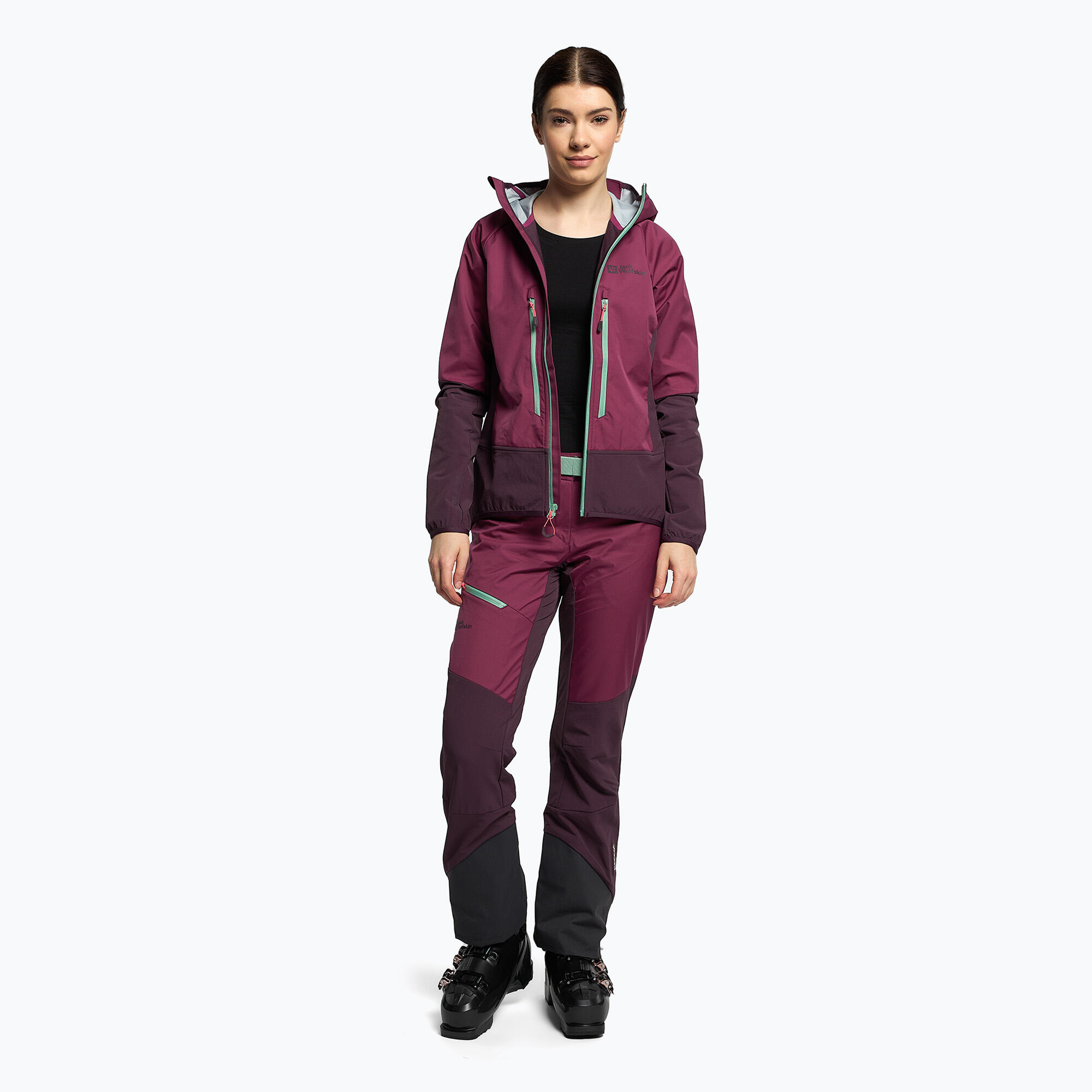 Jack Wolfskin Alpspitze Hoody Damen Skitourenjacke 2/5